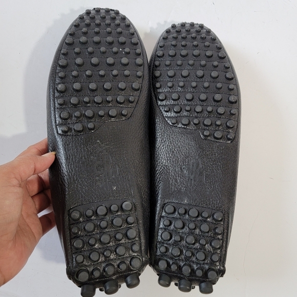 COLE HAAN x Nike Air Made in Italy Black Leather Driver Loafer Men\'s Size 9.5M main image 9